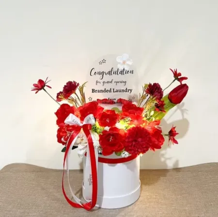 Bloom Box Akrilik Ucapan Grand Opening Kabupaten Probolinggo